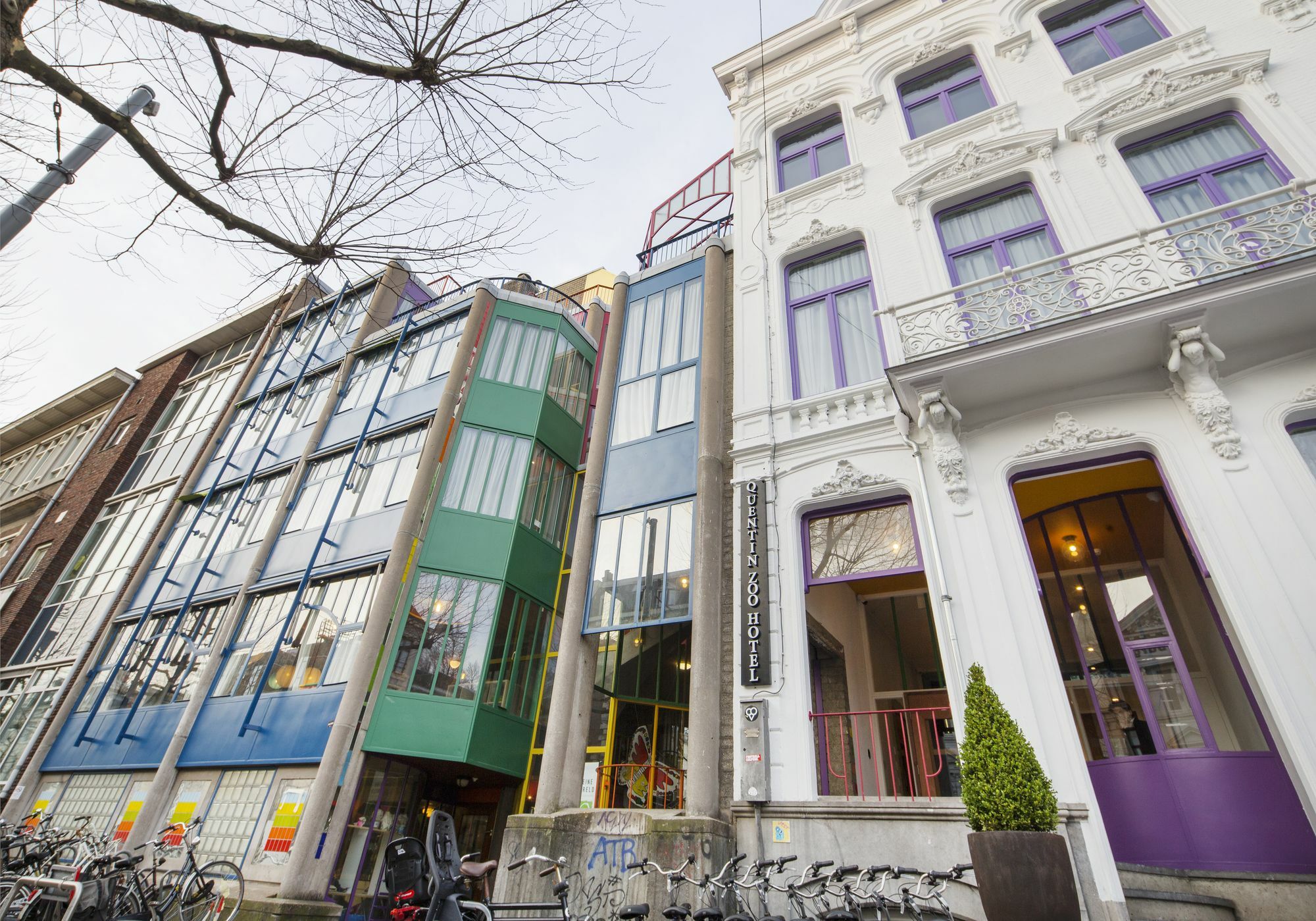 Quentin Zoo Hotel Amsterdam Exterior photo